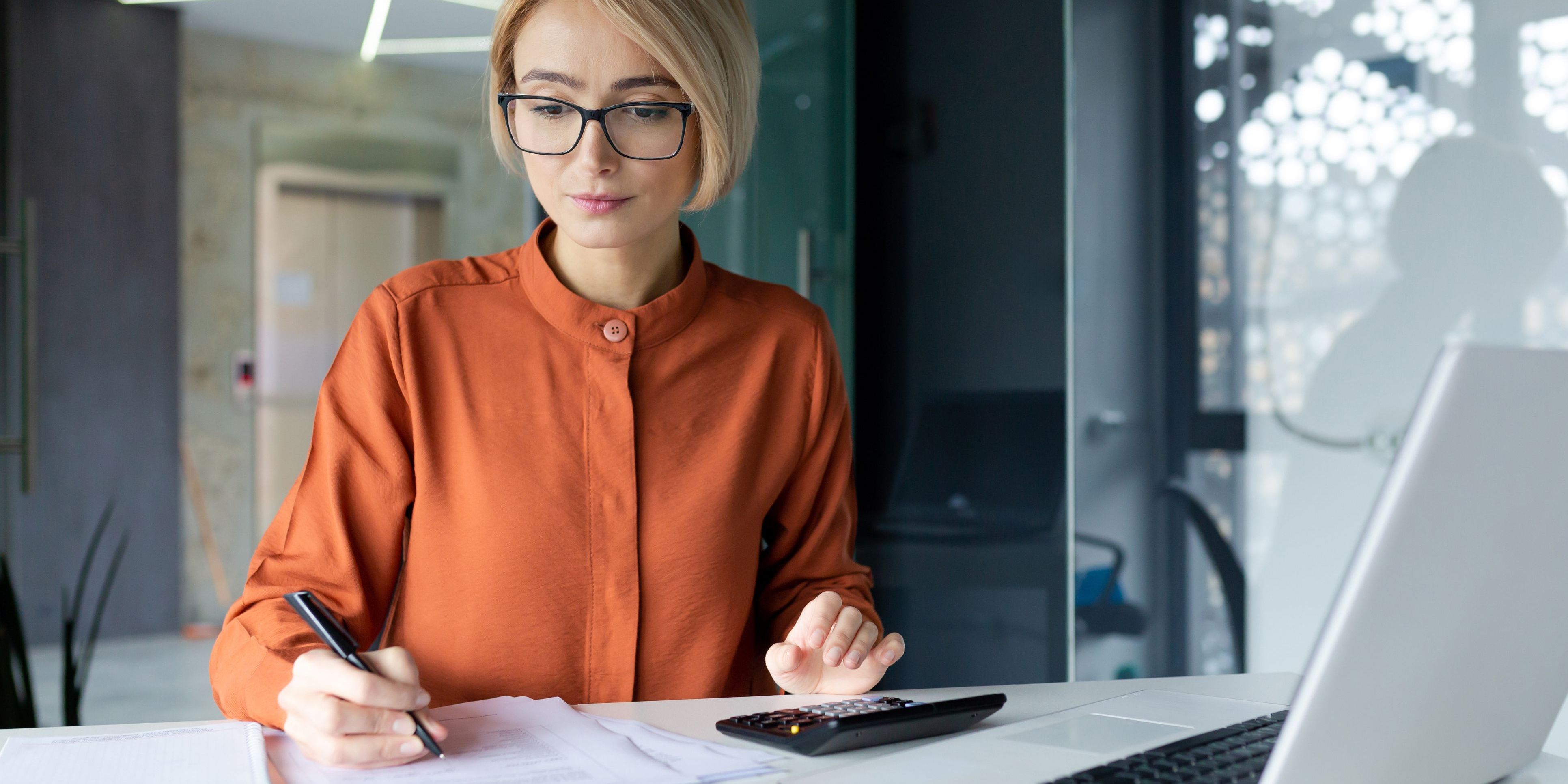 An internal auditor examining the efficiency of a company's business processes and operations.